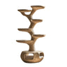 Vertis Sculpted Solid Wood Tree-Inspired Cat Tree Shelf Natural Oak - Timberustic Tree-Inspired Cat Tree Shelf