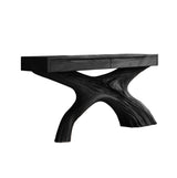 Veylorn Sculpted Solid Wood Console Table