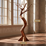 Veylorn Sculpted Solid Wood Tree Coat Rack - Timberustic Tree Coat Rack