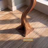 Veylthorn Sculpted Solid Wood Tree Coat Rack - Timberustic Tree Coat Rack