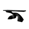Veyrona Sculpted Solid Wood Console Table Black - Timberustic Console Table