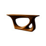 Virel Sculpted Solid Wood Console Table