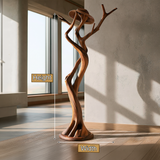 Virelden Sculpted Solid Wood Tree Coat Rack - Timberustic Tree Coat Rack