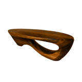 Virelia Live Edge Solid Wood Coffee Table Brown - Timberustic Coffee Table