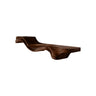Virelia Live Edge Solid Wood Floating Shelf