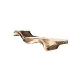 Virelia Live Edge Solid Wood Floating Shelf