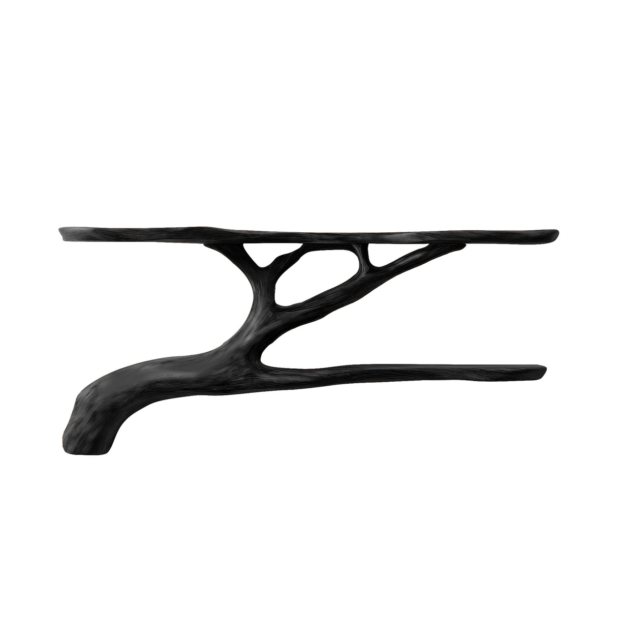 Virelith Handcrafted Solid Wood Floating Tree Bookshelf