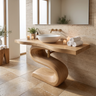 Virelith Handcrafted Solid Wood Freestanding Bathroom Vanity - Timberustic Freestanding Bathroom Vanity