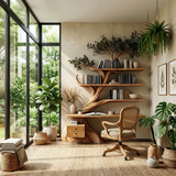 Virelith Sculpted Solid Wood Tree Bookshelf with Drawers - Timberustic Tree Bookshelf