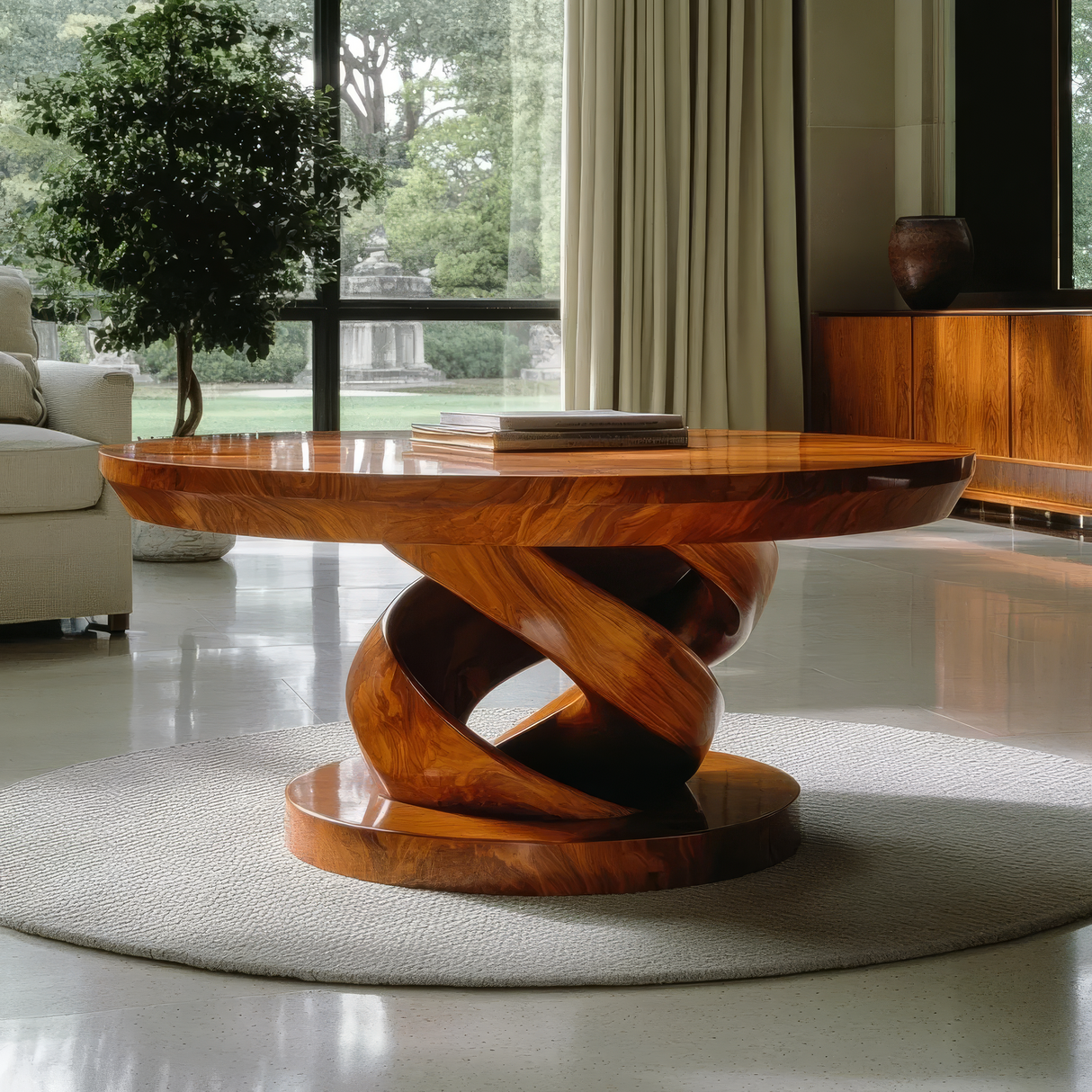 Virella Handcrafted Solid Wood Coffee Table SPA925789 - Timberustic Coffee Table