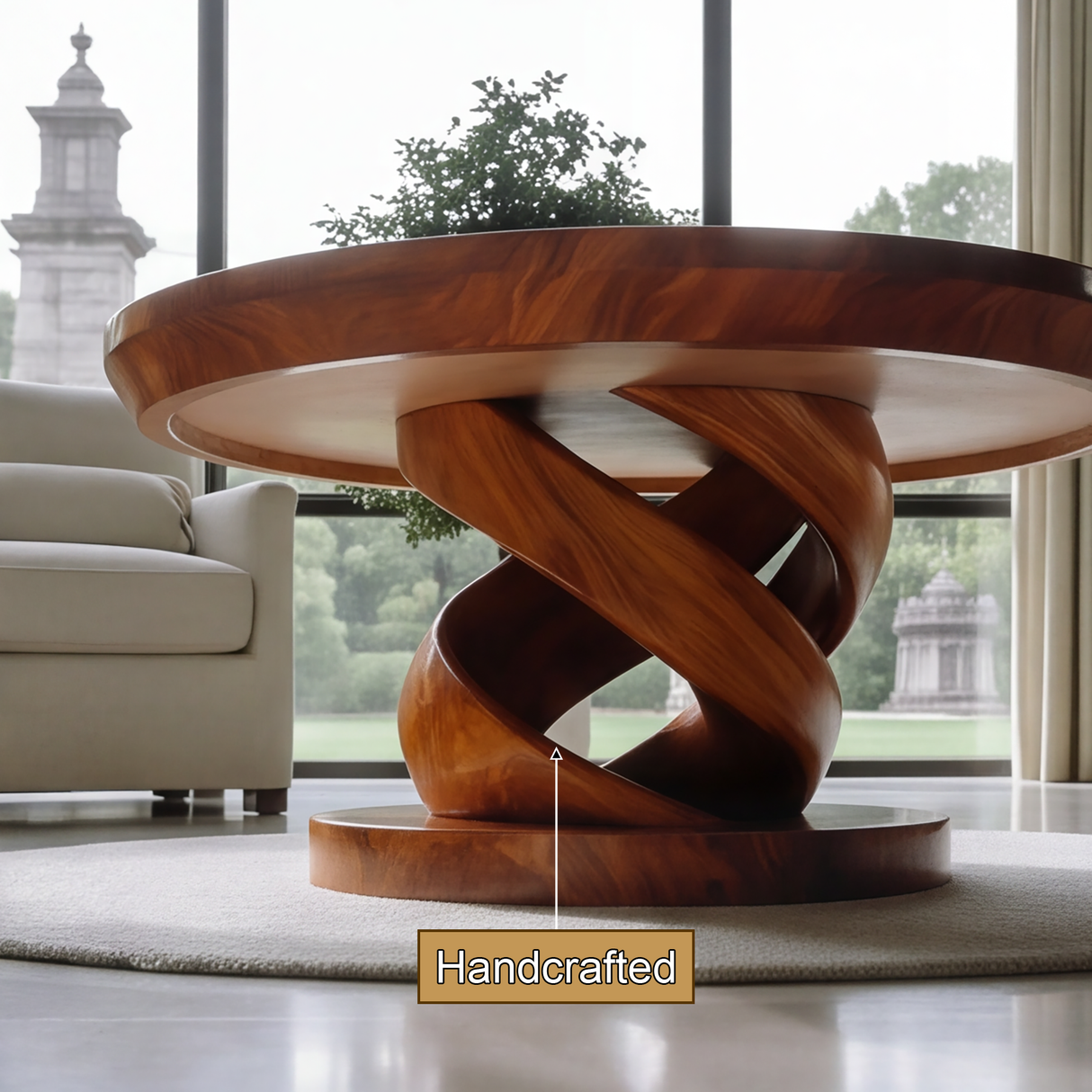 Virella Handcrafted Solid Wood Coffee Table SPA925789 - Timberustic Coffee Table