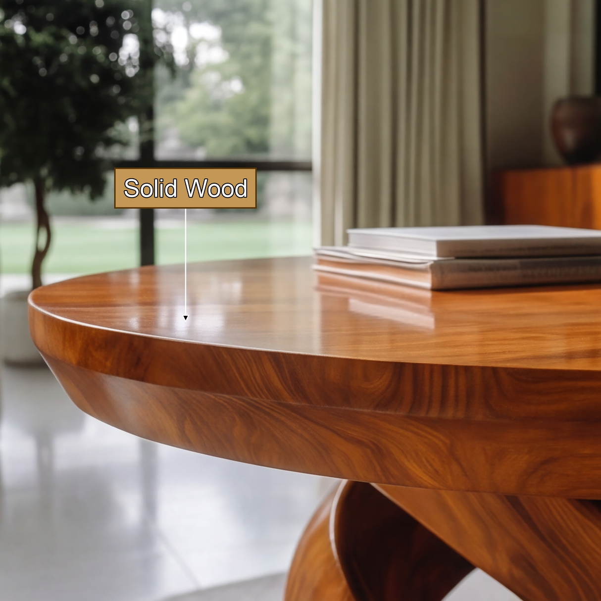 Virella Handcrafted Solid Wood Coffee Table SPA925789 - Timberustic Coffee Table