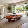 Virellan Live Edge Solid Wood Coffee Table