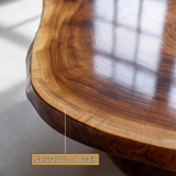 Virellan Live Edge Solid Wood Coffee Table - Timberustic Coffee Table