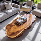 Virellan Live Edge Solid Wood Coffee Table - Timberustic Coffee Table
