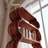 Virello Handcrafted Solid Wood Bookshelf SPA923581