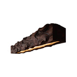 Virello Handcrafted Solid Wood Linear Pendant Light Dark Walnut - Timberustic Linear Pendant Light