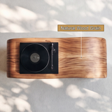 Virello Handcrafted Solid Wood Record Player Stand