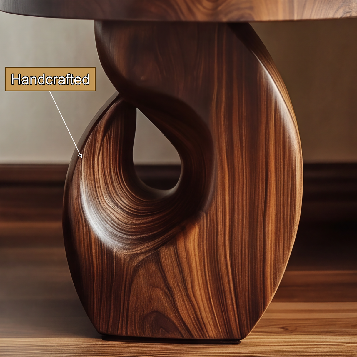 Virello Handcrafted Solid Wood Side Table SPA673436 - Timberustic Side Table
