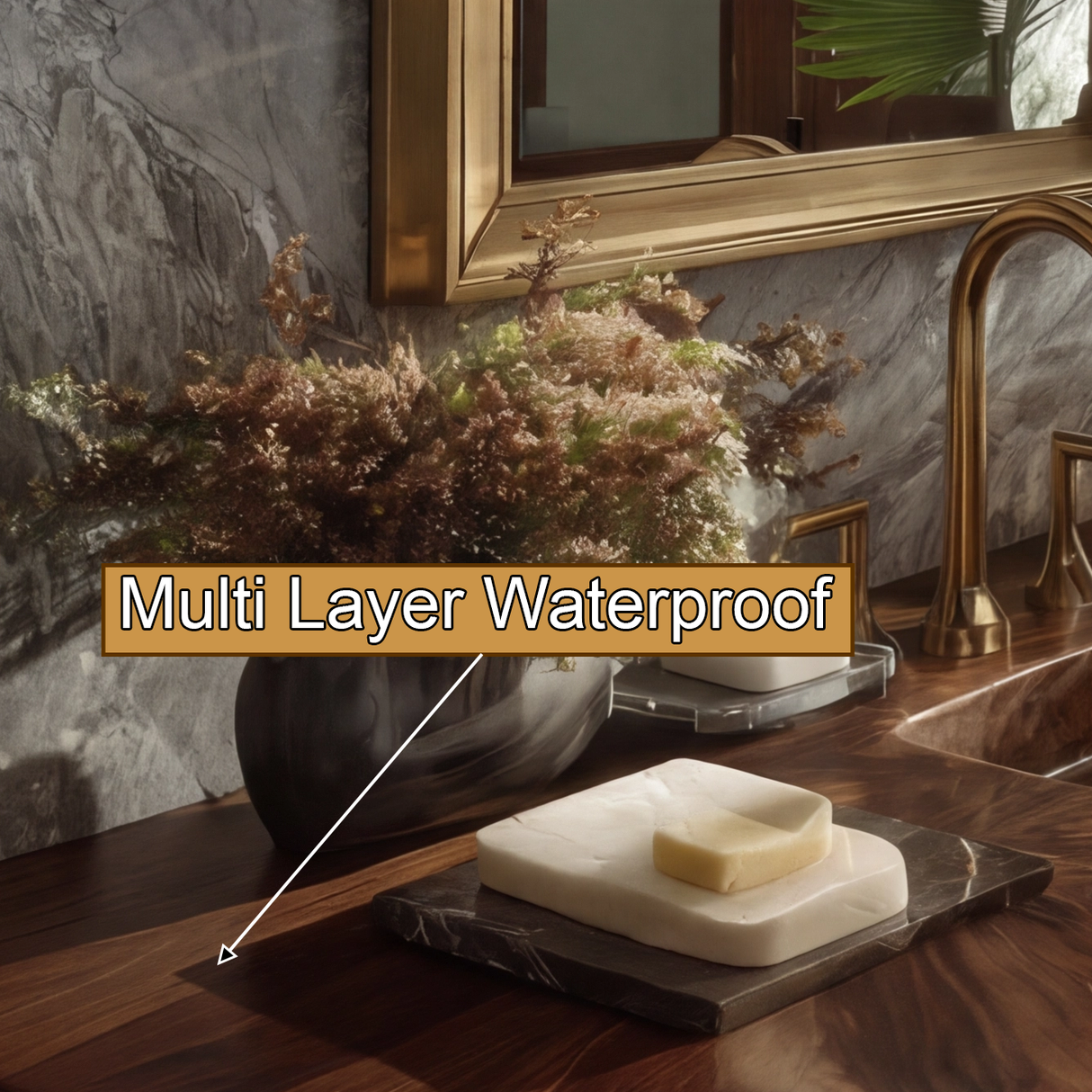 Virello Live Edge Solid Wood Floating Bathroom Vanity with Integrated Sink SPA242234 - Timberustic Floating Bathroom Vanity with Integrated Sink