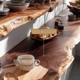 Virello Live Edge Solid Wood Floating Shelf SPA951365 - Timberustic Floating Shelf