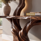 Virelthorn Sculpted Solid Wood Console Table SPA094845