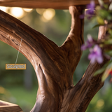Virelwood Handcrafted Tree Branch Parrot Stand SPA273500 - Timberustic Tree Branch Parrot Stand