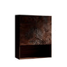 Virex Sculpted Solid Wood Floating Bathroom Cabinet