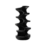 Virex Sculpted Solid Wood Tree-Inspired Cat Tree Shelf Black - Timberustic Cat Tree Shelf