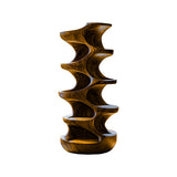 Virex Sculpted Solid Wood Tree-Inspired Cat Tree Shelf Teak - Timberustic Cat Tree Shelf