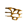 Vireya Live Edge Solid Wood Floating Kitchen Shelf Teak - Timberustic Floating Kitchen Shelf