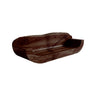 Vireza Sculpted Solid Wood Sofa Dark Walnut - Timberustic Sofa