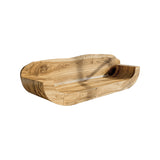 Vireza Sculpted Solid Wood Sofa Natural Oak - Timberustic Sofa