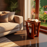 VistaFrame Solid Wood Side Table