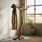Wildmere Handcrafted Sculpted Solid Wood Tree Coat Rack