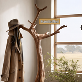 Wildmere Handcrafted Sculpted Solid Wood Tree Coat Rack