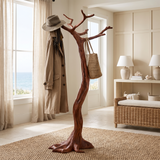 Wildmere Handcrafted Sculpted Solid Wood Tree Coat Rack