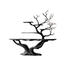 Willowcrest Solid Wood Console Table with Shelves Black - Timberustic Console Table with Shelves