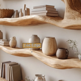 Willowmere Sculpted Solid Wood Tree Bookshelf - Timberustic Tree Bookshelf