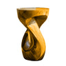 Xavionis Solid Wood Sculpted Pedestal Stand Teak - Timberustic Pedestal Stand