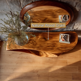Xavryth Sculpted Solid Wood Console Table - Timberustic Console Table
