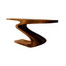 Zarel Sculpted Solid Wood Console Table