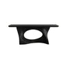 Zavethra Sculpted Solid Wood Console Table Black - Timberustic Console Table