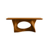 Zavethra Sculpted Solid Wood Console Table Brown - Timberustic Console Table