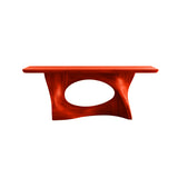 Zavethra Sculpted Solid Wood Console Table Mahogany - Timberustic Console Table