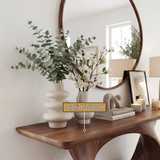 Zavethra Sculpted Solid Wood Console Table - Timberustic Console Table