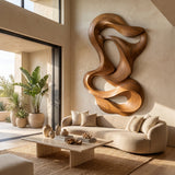 Zephyrion Sculpted Solid Wood Wall Art