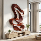 Zephyrion Sculpted Solid Wood Wall Art