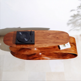 Zephyron Handcrafted Solid Wood Record Player Stand SPA574526 - Timberustic Record Player Stand With Storage