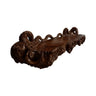 Zephyros Octopus Form Sculpted Solid Wood Floating Bathroom Vanity Dark Walnut - Timberustic Floating Bathroom Vanity